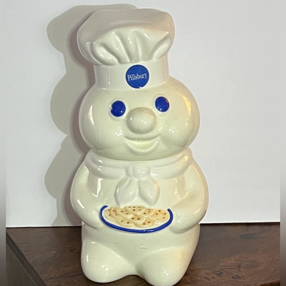 Vintage 1997 PILLSBURY DOUGH BOY by BENJAMIN MEDWIN INC NYNY Cookie Jar - Picture 3 of 13